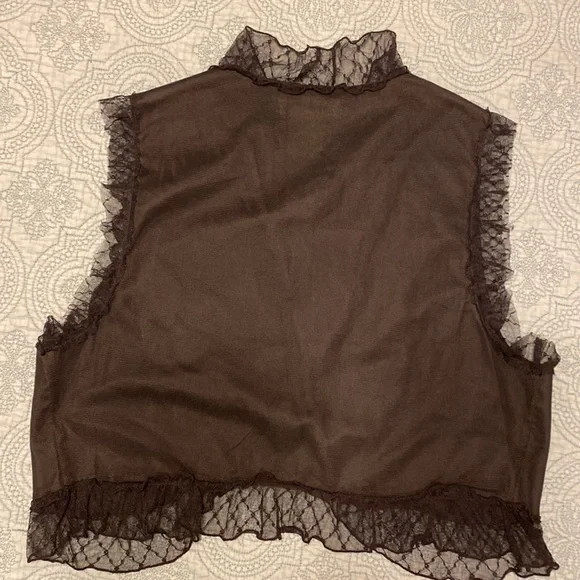 Staring at Stars from Urban Outfitters Lace & Mesh Vest - Picture 5 of 5